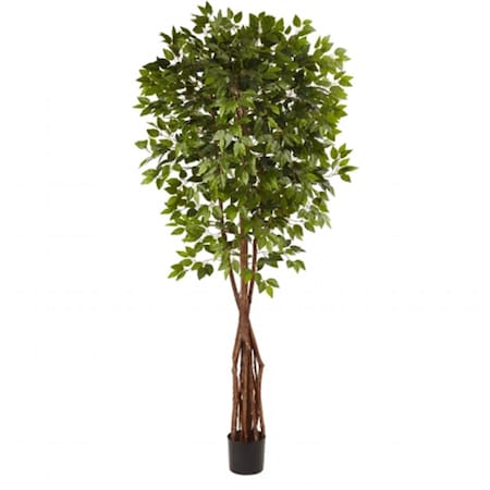 Nearly Natural 7.5 ft. Super Deluxe Ficus Tree 5453